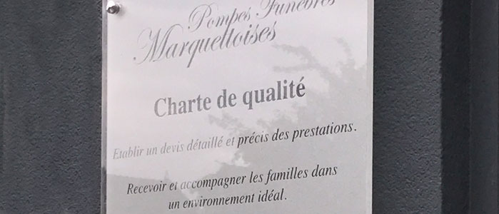 Charte qualité pompes funèbres de marquette-lez-lille